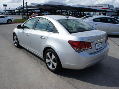 chevrolet cruze 2011 silver sedan ltz gasoline 4 cylinders front wheel drive automatic 76087