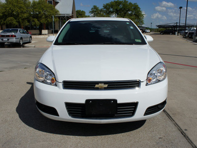 chevrolet impala 2010 white sedan lt flex fuel 6 cylinders front wheel drive automatic 76087