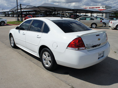 chevrolet impala 2010 white sedan lt flex fuel 6 cylinders front wheel drive automatic 76087