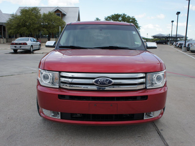 ford flex 2010 maroon suv limited gasoline 6 cylinders front wheel drive automatic 76087