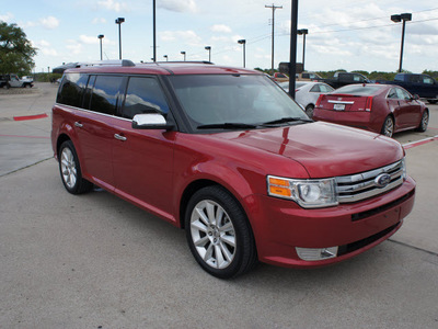 ford flex 2010 maroon suv limited gasoline 6 cylinders front wheel drive automatic 76087