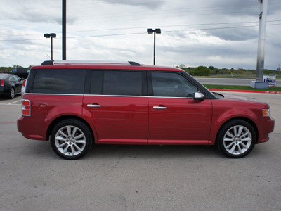 ford flex 2010 maroon suv limited gasoline 6 cylinders front wheel drive automatic 76087