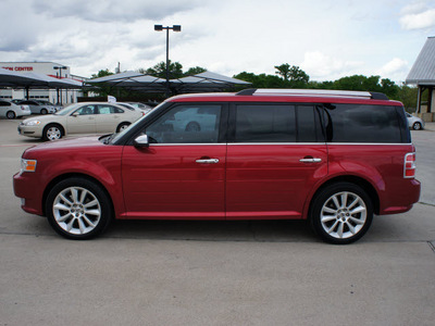 ford flex 2010 maroon suv limited gasoline 6 cylinders front wheel drive automatic 76087