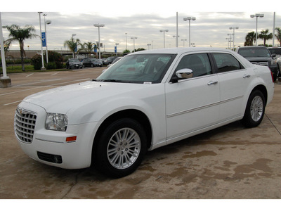 chrysler 300 2010 white sedan touring gasoline 6 cylinders rear wheel drive automatic 77065