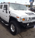 hummer h2 sut 2007 white suv gasoline 8 cylinders 4 wheel drive automatic 98371