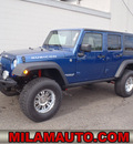 jeep wrangler unlimited 2009 blue suv rubicon gasoline 6 cylinders 4 wheel drive automatic with overdrive 98371