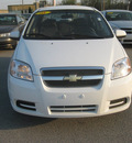 chevrolet aveo 2008 white sedan ls gasoline 4 cylinders front wheel drive automatic 62863