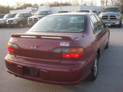 chevrolet classic 2005 red sedan fleet gasoline 4 cylinders front wheel drive automatic 62863