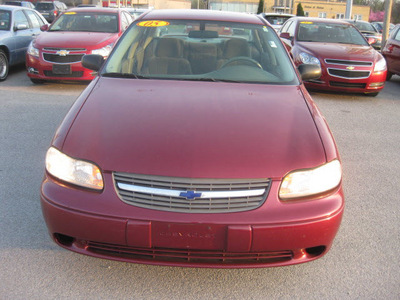 chevrolet classic 2005 red sedan fleet gasoline 4 cylinders front wheel drive automatic 62863
