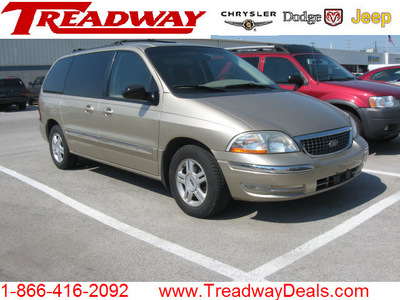 ford windstar 2001 gold van se gasoline 6 cylinders front wheel drive automatic with overdrive 45840