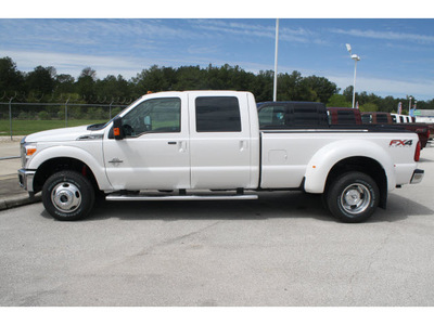 ford f 350 super duty 2012 white lariat biodiesel 8 cylinders 4 wheel drive automatic 77388