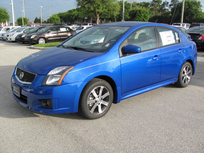 nissan sentra 2012 metallic blue sedan sl gasoline 4 cylinders front wheel drive automatic 33884