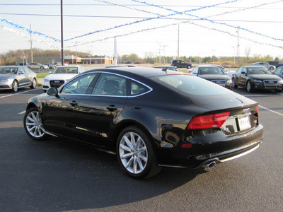 audi a7 2012 black sedan 3 0t quattro prestige gasoline 6 cylinders all whee drive 8 speed tiptronic 46410