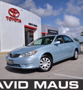 toyota camry 2006 blue sedan le gasoline 4 cylinders front wheel drive automatic 32771