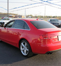 audi a4 2009 red sedan 2 0t quattro gasoline 4 cylinders all whee drive automatic 46410