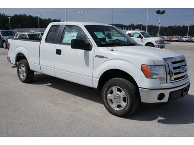 ford f 150 2011 white pickup truck xlt flex fuel 8 cylinders 2 wheel drive automatic 77388