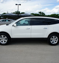 chevrolet traverse 2012 white lt gasoline 6 cylinders all whee drive automatic 76087