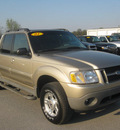 ford explorer sport trac 2001 gold suv gasoline 6 cylinders 4 wheel drive automatic with overdrive 62863