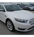 ford taurus 2013 white sedan limited gasoline 6 cylinders front wheel drive 6 speed automatic 77388