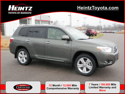 toyota highlander 2009 green suv limited gasoline 6 cylinders all whee drive automatic 56001