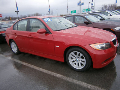 bmw 328xi 2007 red sedan 328xi gasoline 6 cylinders all whee drive automatic 13502