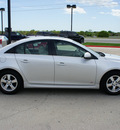 chevrolet cruze 2011 silver sedan lt gasoline 4 cylinders front wheel drive automatic 76087