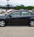 chevrolet cruze 2011 black sedan lt gasoline 4 cylinders front wheel drive automatic 76087