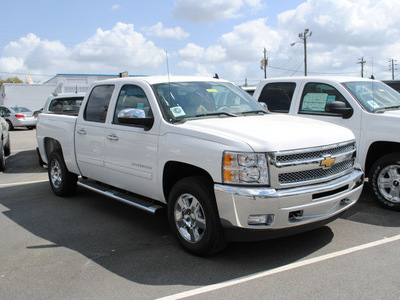 chevrolet silverado 1500 2012 white lt flex fuel 8 cylinders 2 wheel drive automatic 27591