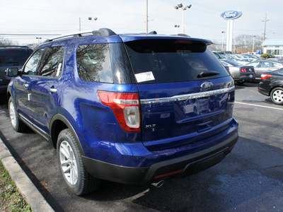 ford explorer 2013 blue suv xlt flex fuel 6 cylinders 4 wheel drive automatic 08753