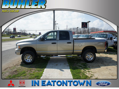 dodge ram pickup 2500 2004 light almond pearl slt gasoline 8 cylinders 4 wheel drive automatic 07724