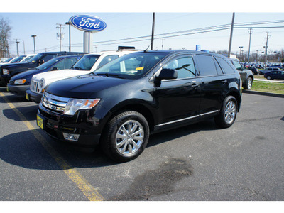 ford edge 2010 tuxedo black suv sel gasoline 6 cylinders front wheel drive automatic with overdrive 07724