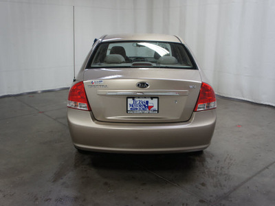 kia spectra 2008 beige sedan ex gasoline 4 cylinders front wheel drive automatic 76108