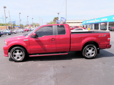 ford f 150 2008 red fx2 sport flex fuel 8 cylinders 2 wheel drive automatic 32401