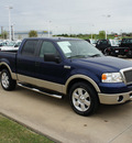 ford f 150 2007 dk  blue lariat flex fuel 8 cylinders rear wheel drive automatic with overdrive 76108