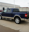 ford f 150 2007 dk  blue lariat flex fuel 8 cylinders rear wheel drive automatic with overdrive 76108