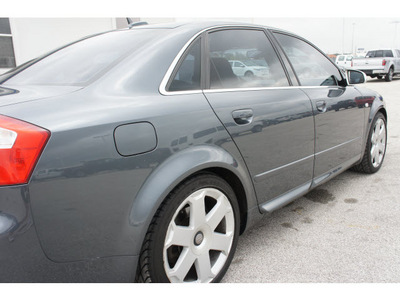 audi s4 2005 gray sedan quattro gasoline 8 cylinders all whee drive 6 speed manual 77388