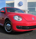 volkswagen beetle 2012 red hatchback 2 5 pzev gasoline 5 cylinders front wheel drive 6 speed automatic 46410