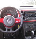 volkswagen beetle 2012 red hatchback 2 5 pzev gasoline 5 cylinders front wheel drive 6 speed automatic 46410