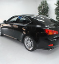 lexus is 250 2007 black sedan gasoline 6 cylinders rear wheel drive 6 speed manual 91731