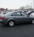 hyundai sonata 2009 gray sedan gasoline 4 cylinders front wheel drive automatic 19153