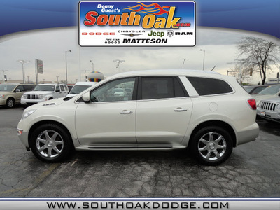 buick enclave 2009 off white suv cxl gasoline 6 cylinders all whee drive automatic 60443