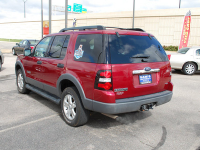 ford explorer 2006 red fire suv xlt gasoline 6 cylinders 4 wheel drive automatic with overdrive 67210