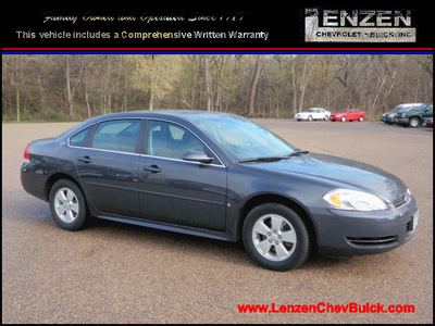 chevrolet impala 2009 black sedan lt flex fuel 6 cylinders front wheel drive automatic 55318