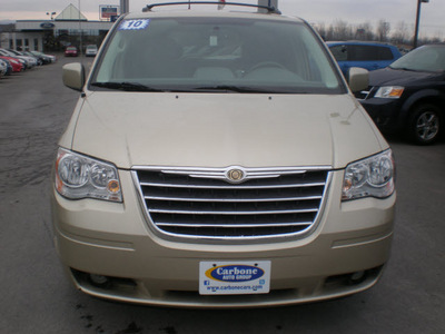 chrysler town country 2010 gold van touring gasoline 6 cylinders front wheel drive automatic 13502
