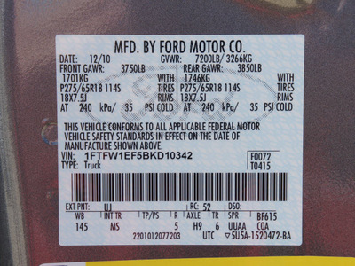 ford f 150 2011 gray xlt flex fuel 8 cylinders 4 wheel drive automatic 76108