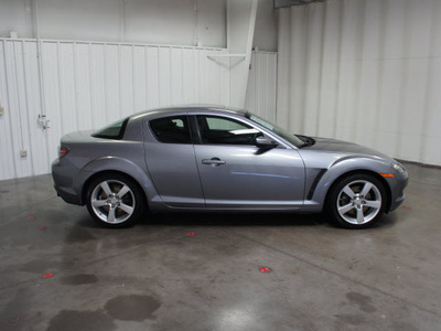 mazda rx 8 2005 silver coupe gasoline rotary rear wheel drive automatic 76108