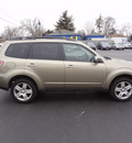 subaru forester 2009 gold suv 2 5 x gasoline 4 cylinders all whee drive automatic 45324