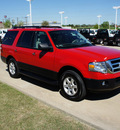 ford expedition 2011 red suv xl flex fuel 8 cylinders 2 wheel drive automatic 76108