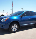 nissan rogue 2011 blue gasoline 4 cylinders front wheel drive automatic with overdrive 76018