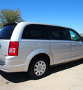 chrysler town and country 2010 silver van lx flex fuel 6 cylinders front wheel drive automatic 76018